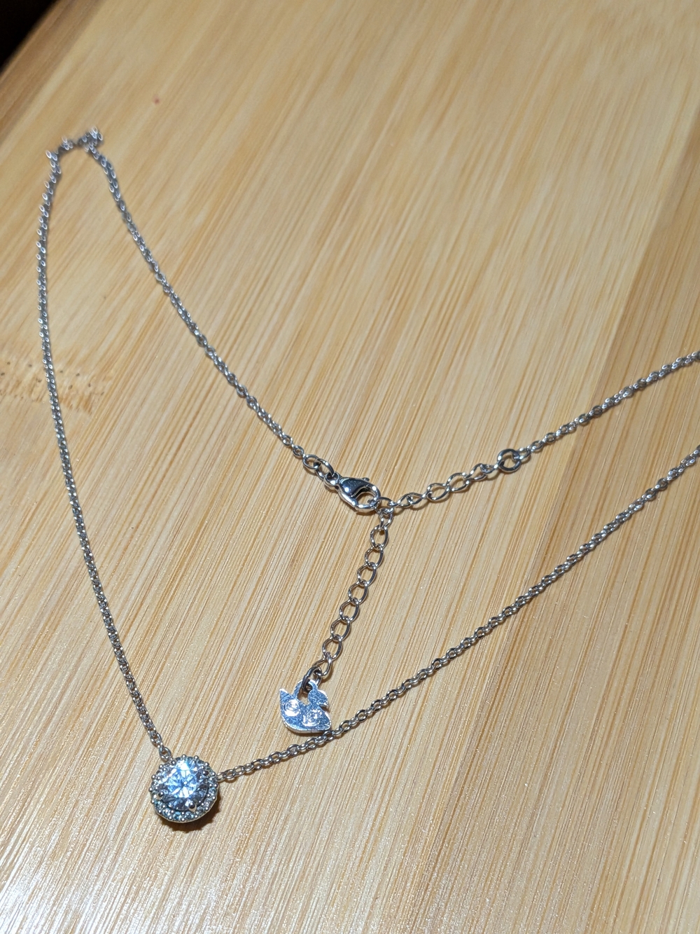 Swarovski: Una Angelic Pendant Necklace